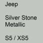 Preview: Jeep, Silver Stone Metallic, S5 / XS5.